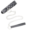 kink collier rivet anneau avec ceinture 65 cm noir ajustable 36 50 cm x 3 8 cm