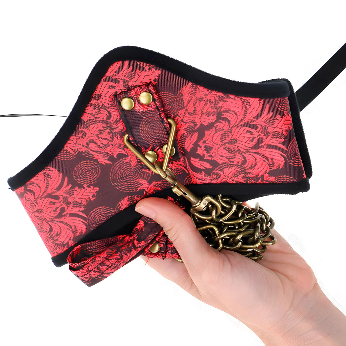 kink collier modele scandale avec bracelet dentelle 75 cm 44 x 10 cm