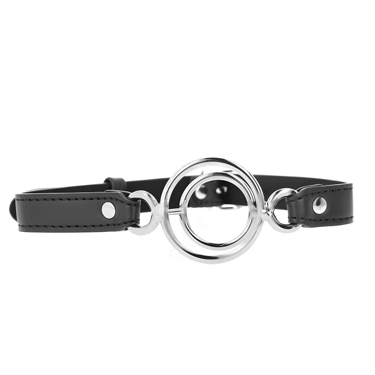 kink gag avec plusieurs o rings 5 cm noir 63 x 2 5 cm