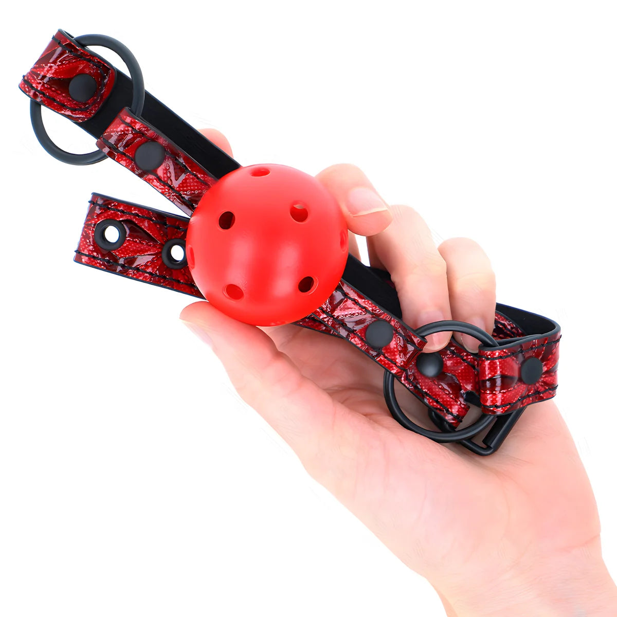 kink boule motif diamant 4 5 cm gag modele 1 64 5 cm reglable 42 60 cm