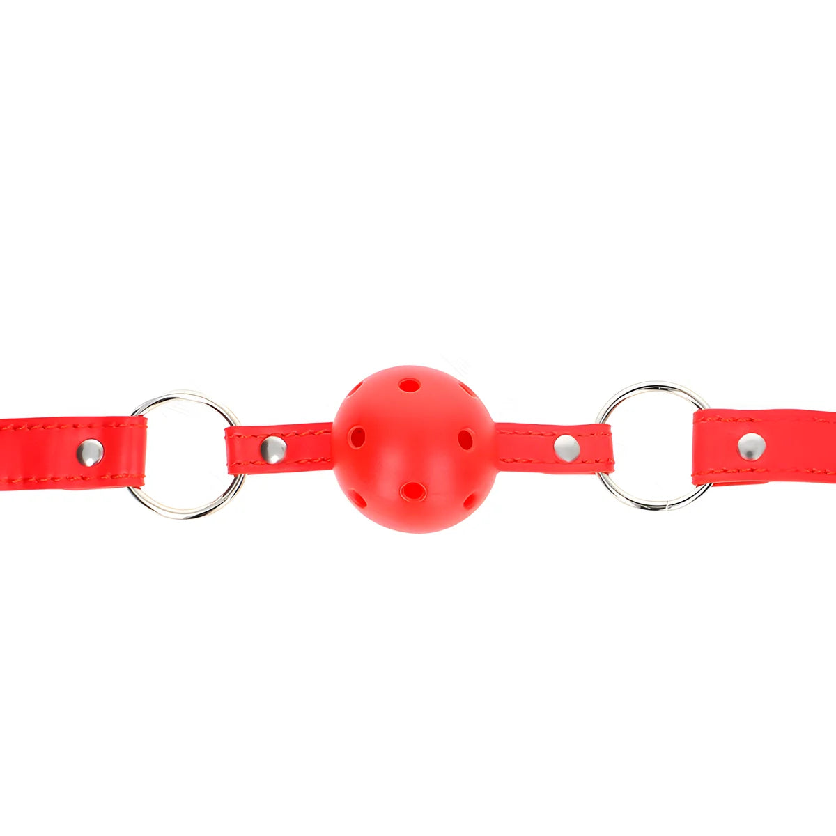 kink baton respirant 4 cm avec double rivet modele 1 rouge 62 5 x 2 5 cm reglable 42 58 cm