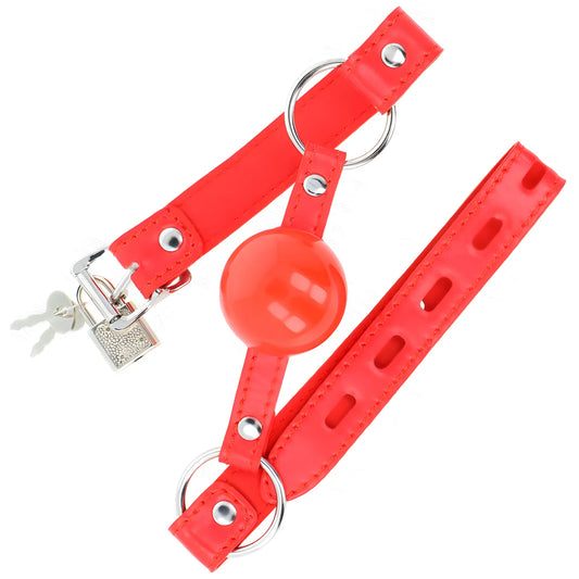 kink baillon tpe balle 4 cm avec rojo lock 60 x 2 cm