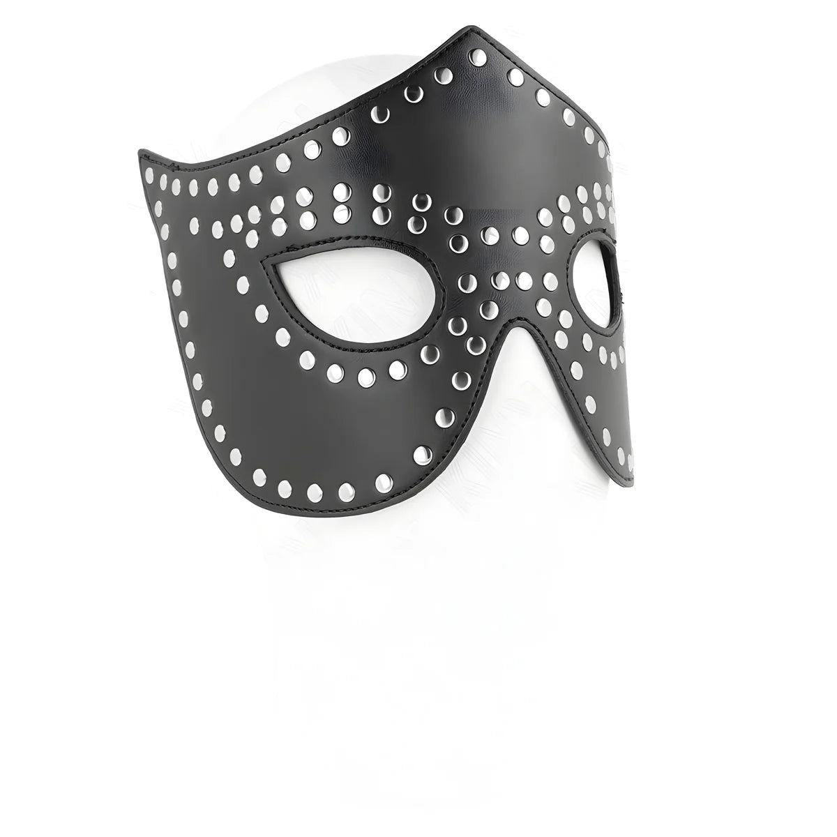 kink masque en cuirette a rivets modele 2 30 x 12 cm