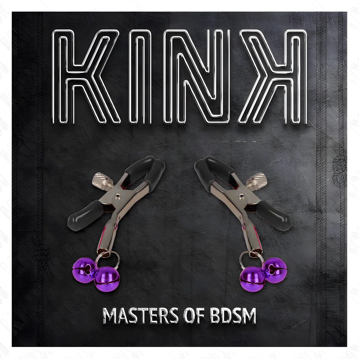 kink pince a meton double cloche violet 6 cm