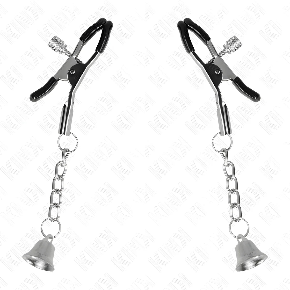 kink pinces a teleton pendentif cloche argent 6 cm