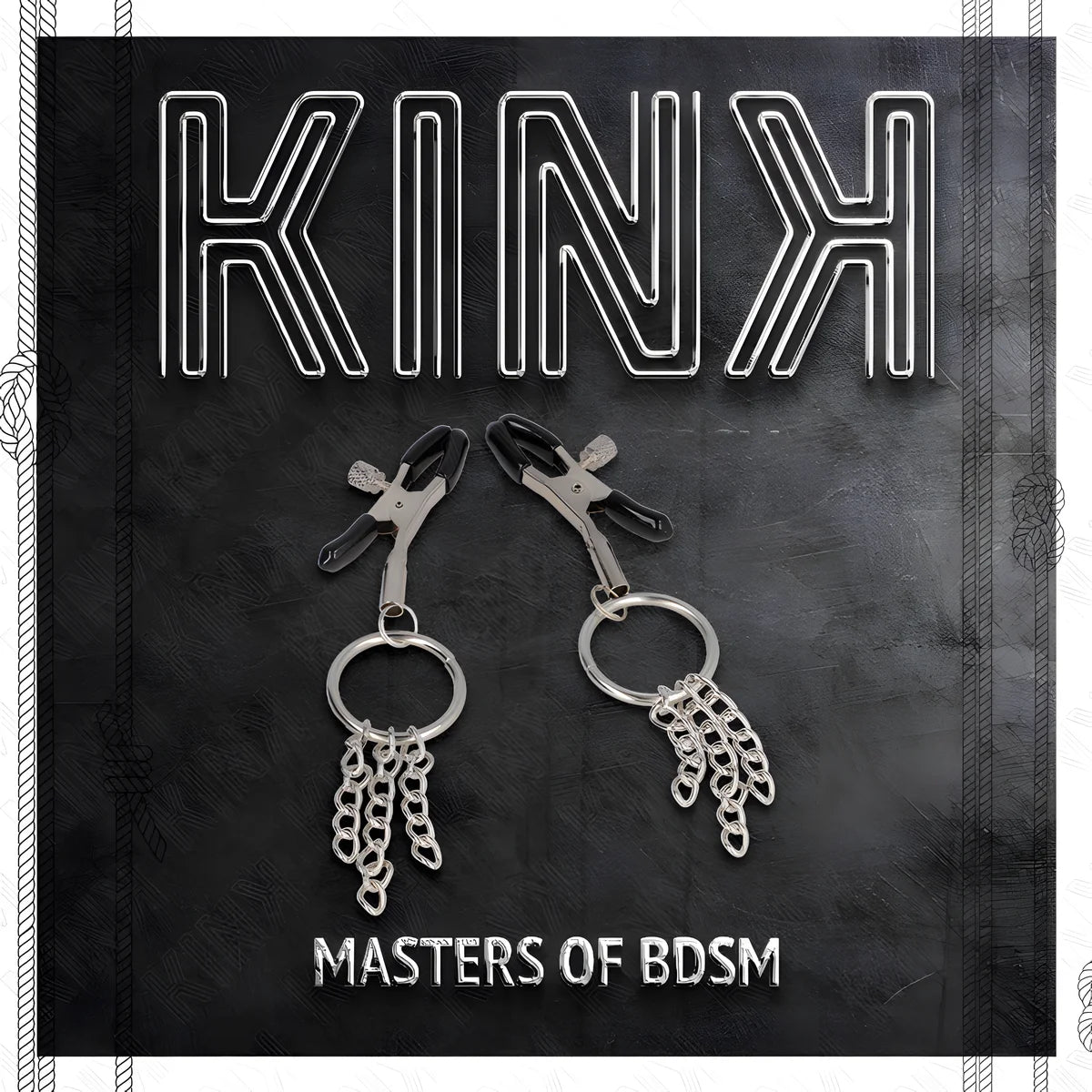 kink pince a meton o ring et petite chaine argent 6 cm