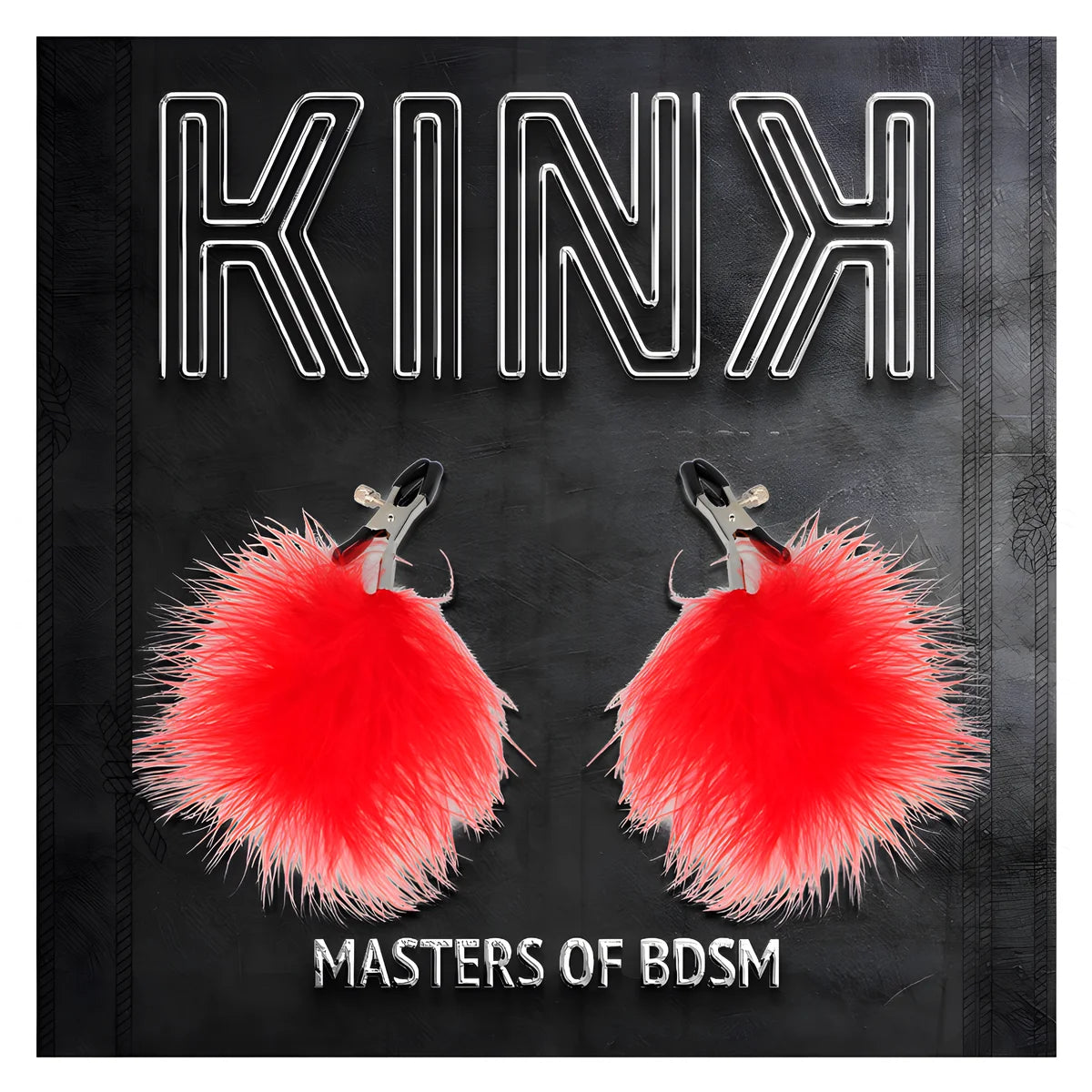 kink pince a meton plume rouge 7 cm