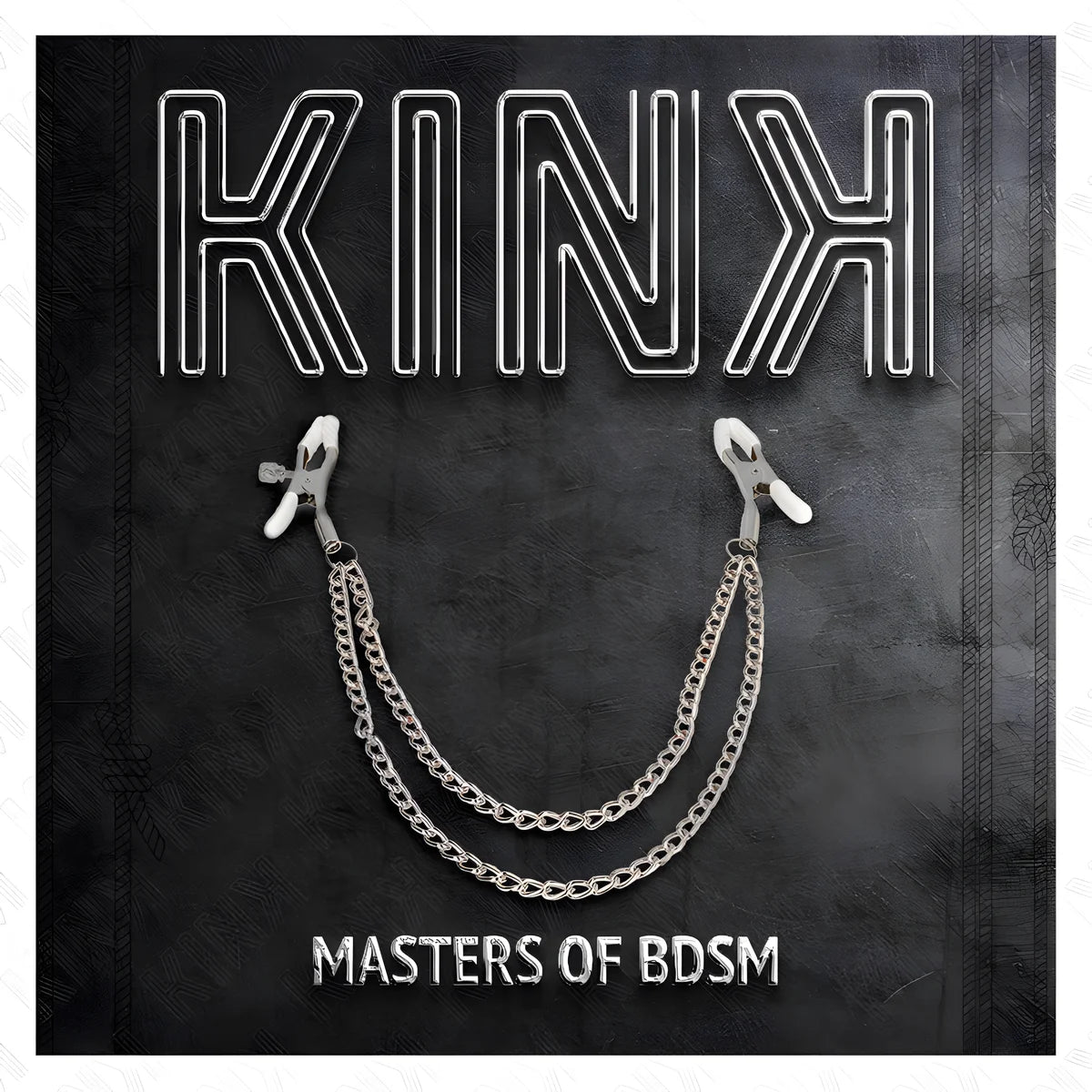 kink pinces a metelier avec 2 chaines fines argent 20 23 cm