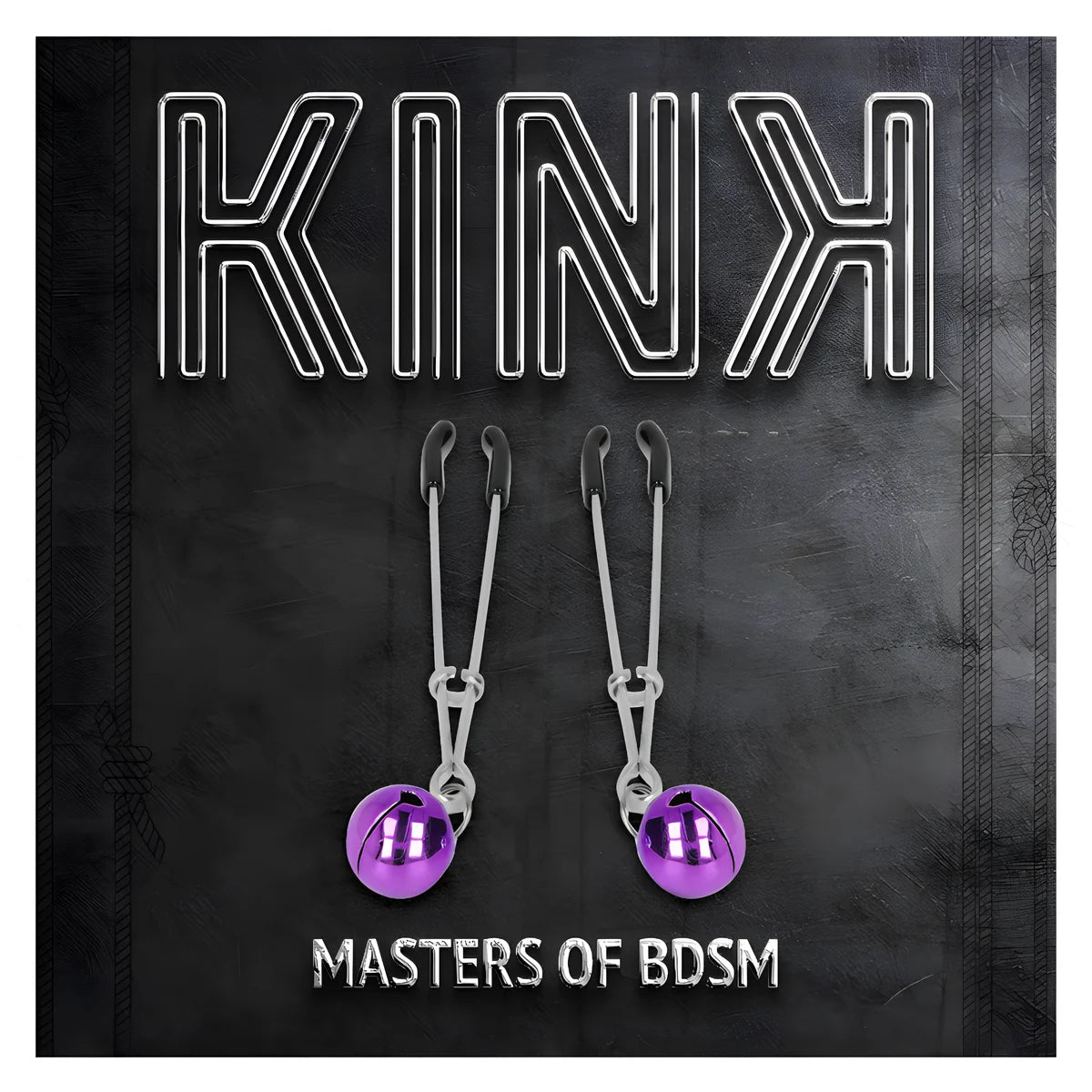 kink pinces a telephone mince cloche violet 7 cm