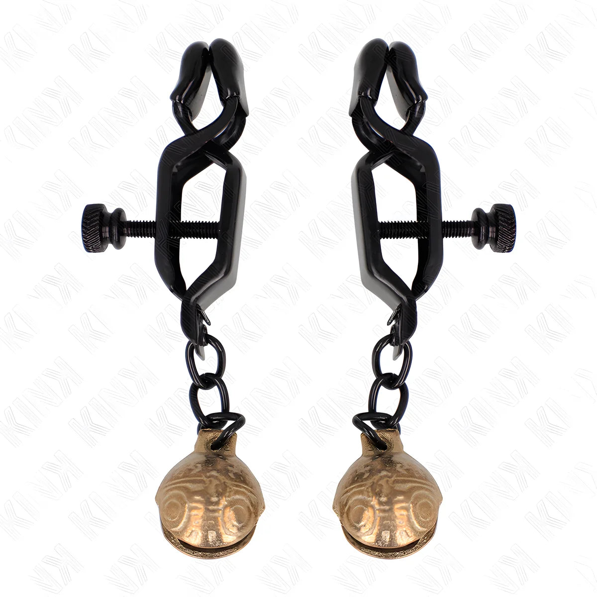 kink pinces a metelons style cloche noir 7 cm