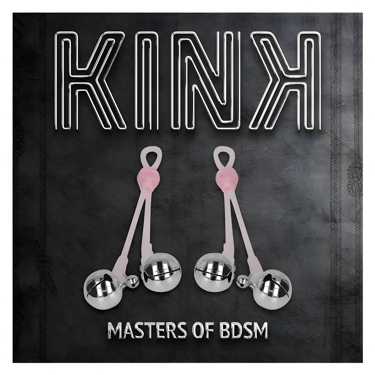 kink pinces a telepin lumineuses crane avec anneau cloches reglables rose argent