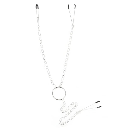 kink pinces triple a tamelon et clito avec chaine modele 1