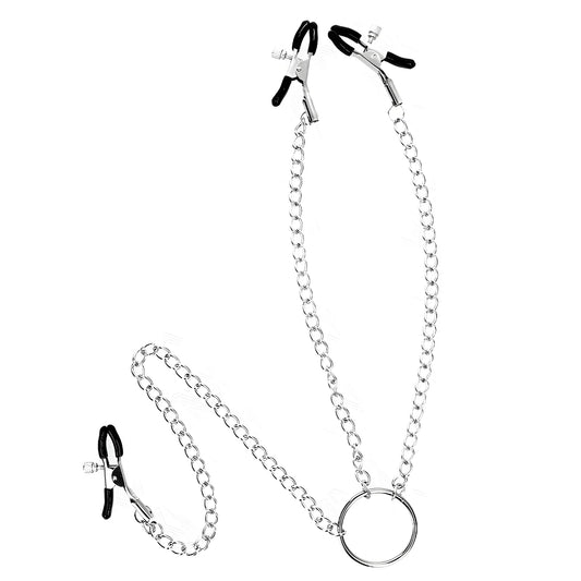 kink pinces triple a tamelon et clito avec chaine modele 0