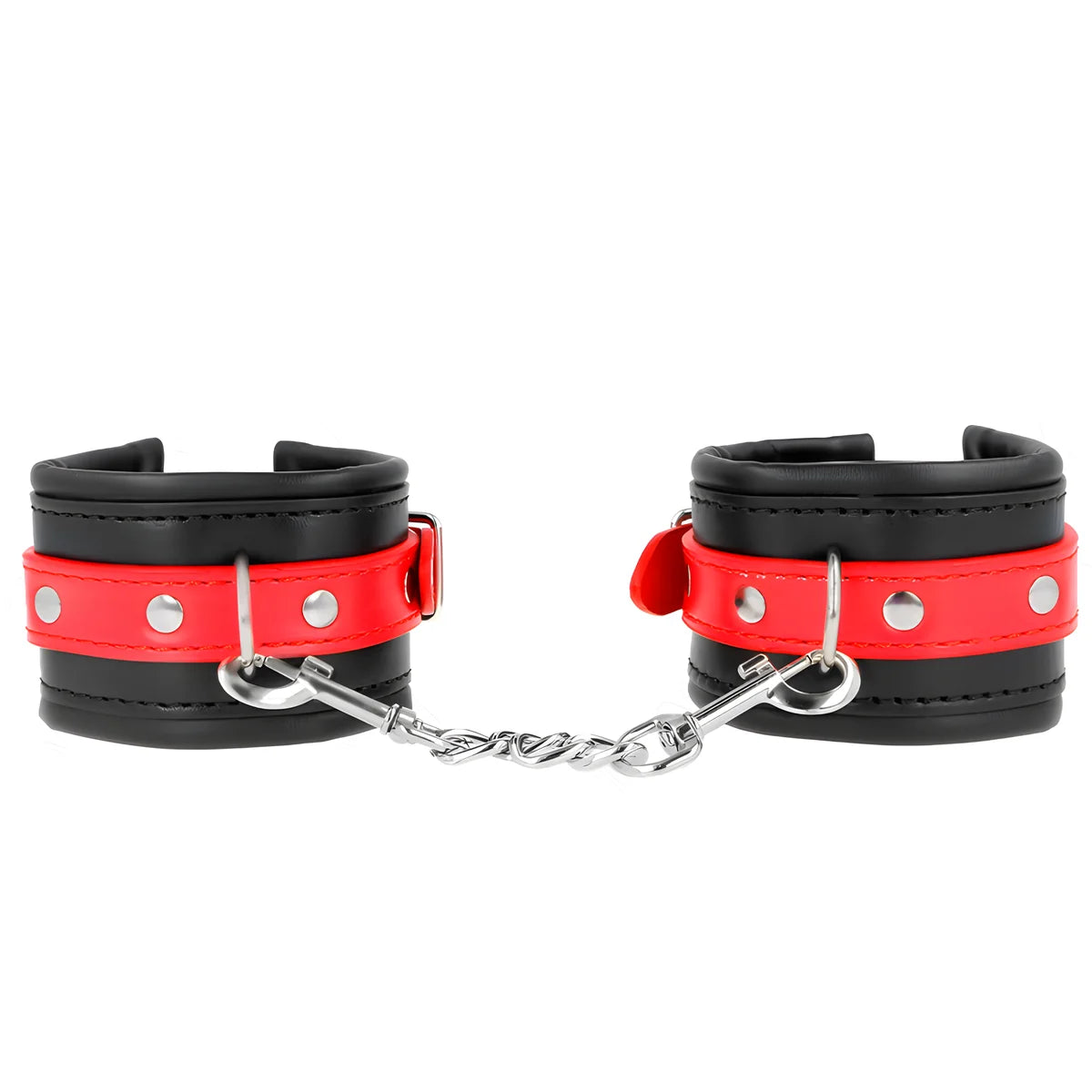 kink appui poignets noir avec ceinture rouge ajustable 17 28 cm x 6 cm