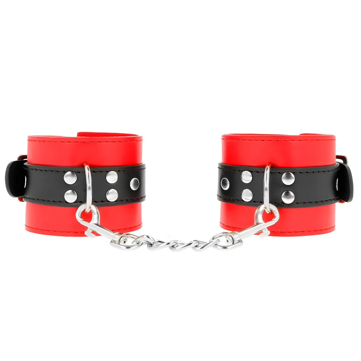 kink appui poignets rouge avec ceinture noire reglable 17 28 cm x 6 cm