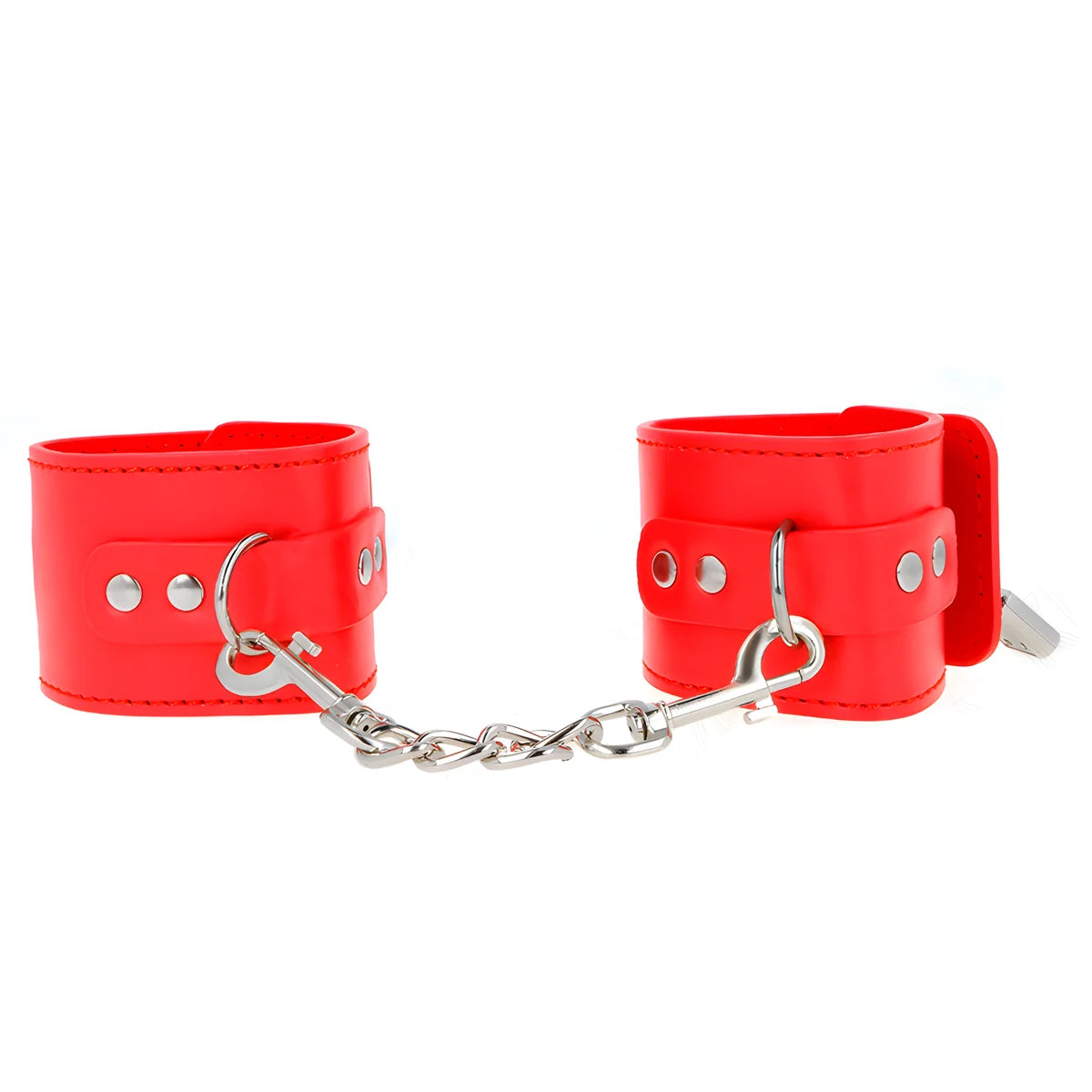 kink appui poignets avec fermeture par cadenas rouge ajustable 16 23 cm x 5 5 cm