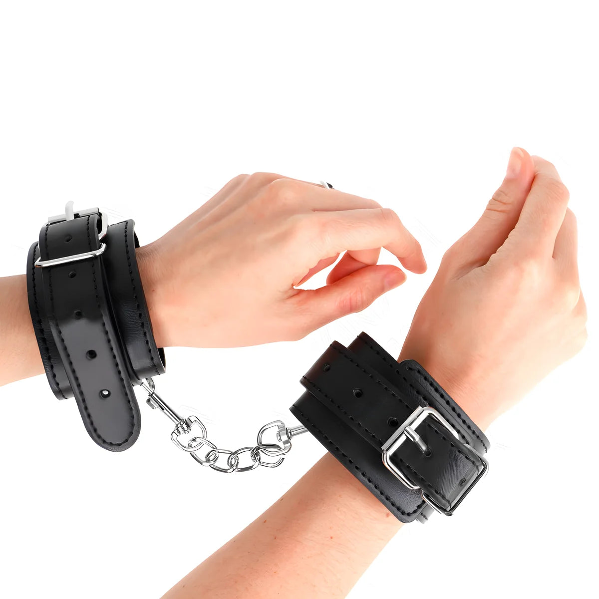 kink appui poignets fins noir reglable 21 33 cm