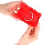 Menottes Kink en fourrure pour un contrôle doux - Vignette | Adopt1toy