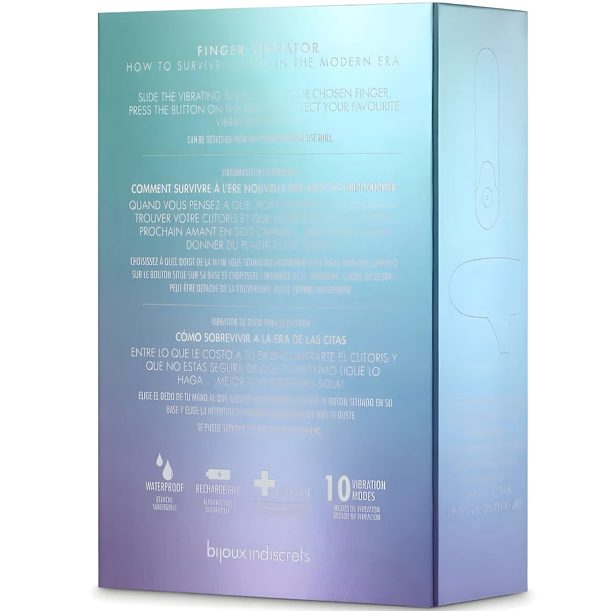 bijoux mieux que votre ex vibrateur bullet 10 vibrations gris