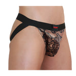 Jockstrap Burn - Élégance et confort SNAKE NOIR - Vignette | Adopt1toy