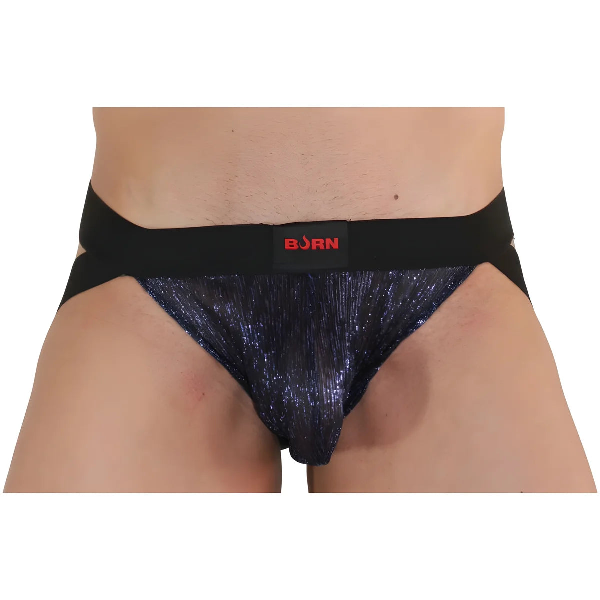 burn 006 jock bleu brillant noir s