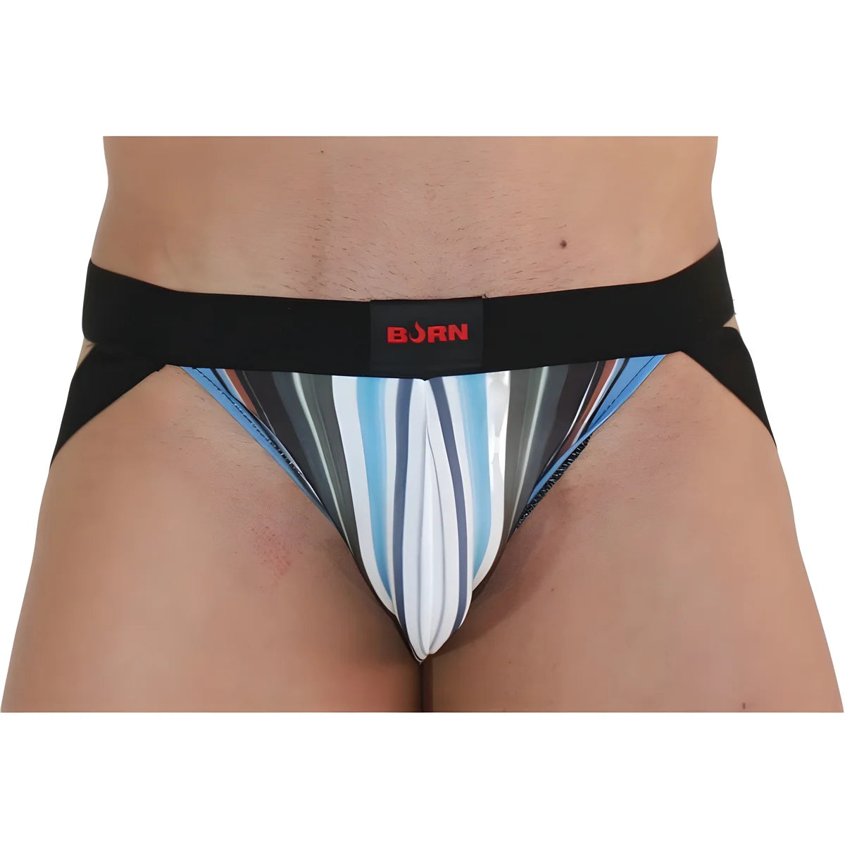 burn 009 jock multicolore noir s