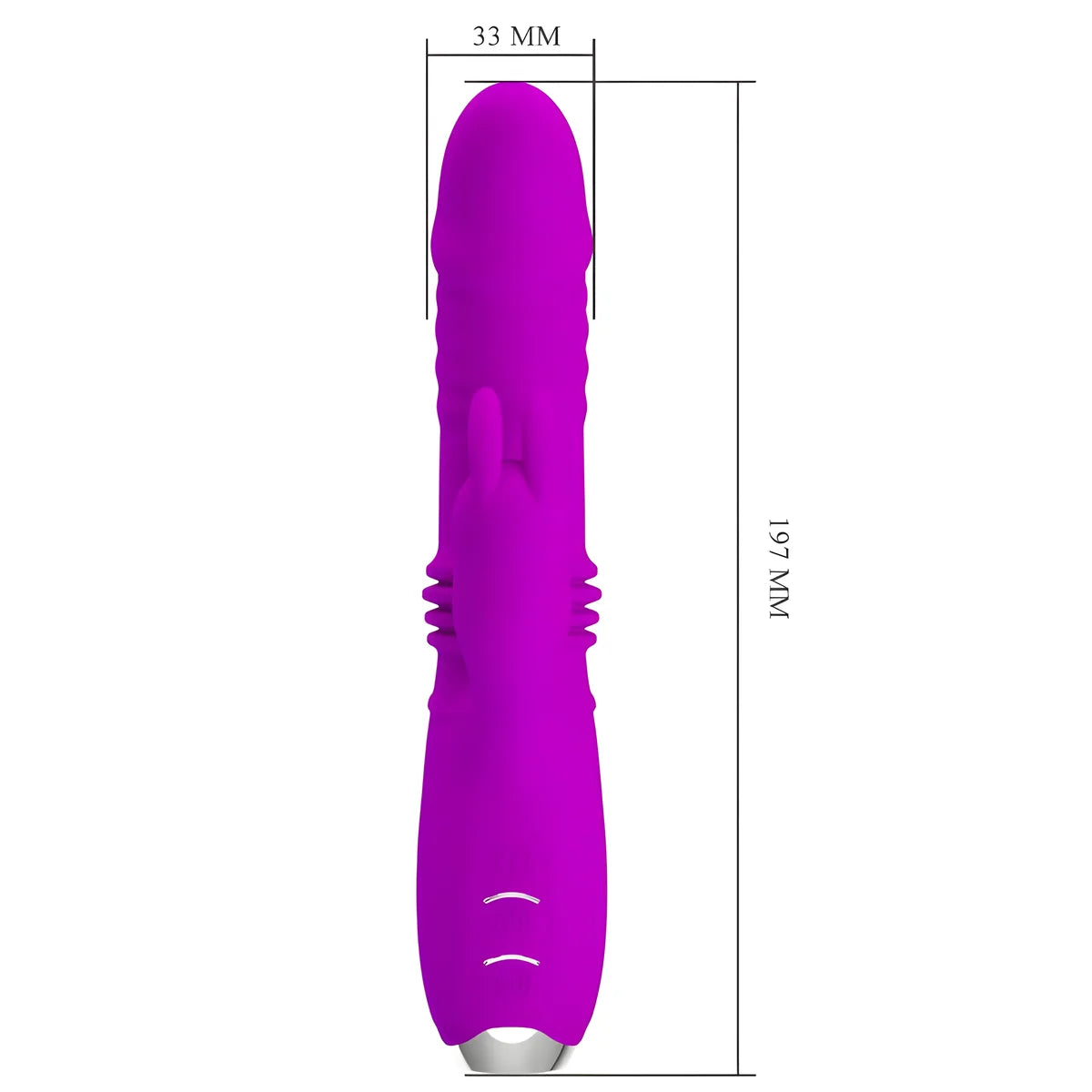 pretty love vibrateur lapin rechargeable dorothy violet
