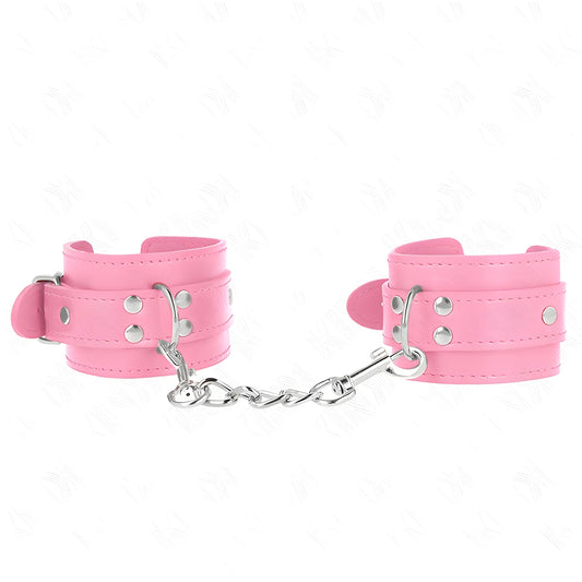 kink appui poignets simples rose reglable 20 23 cm x 5 5 cm