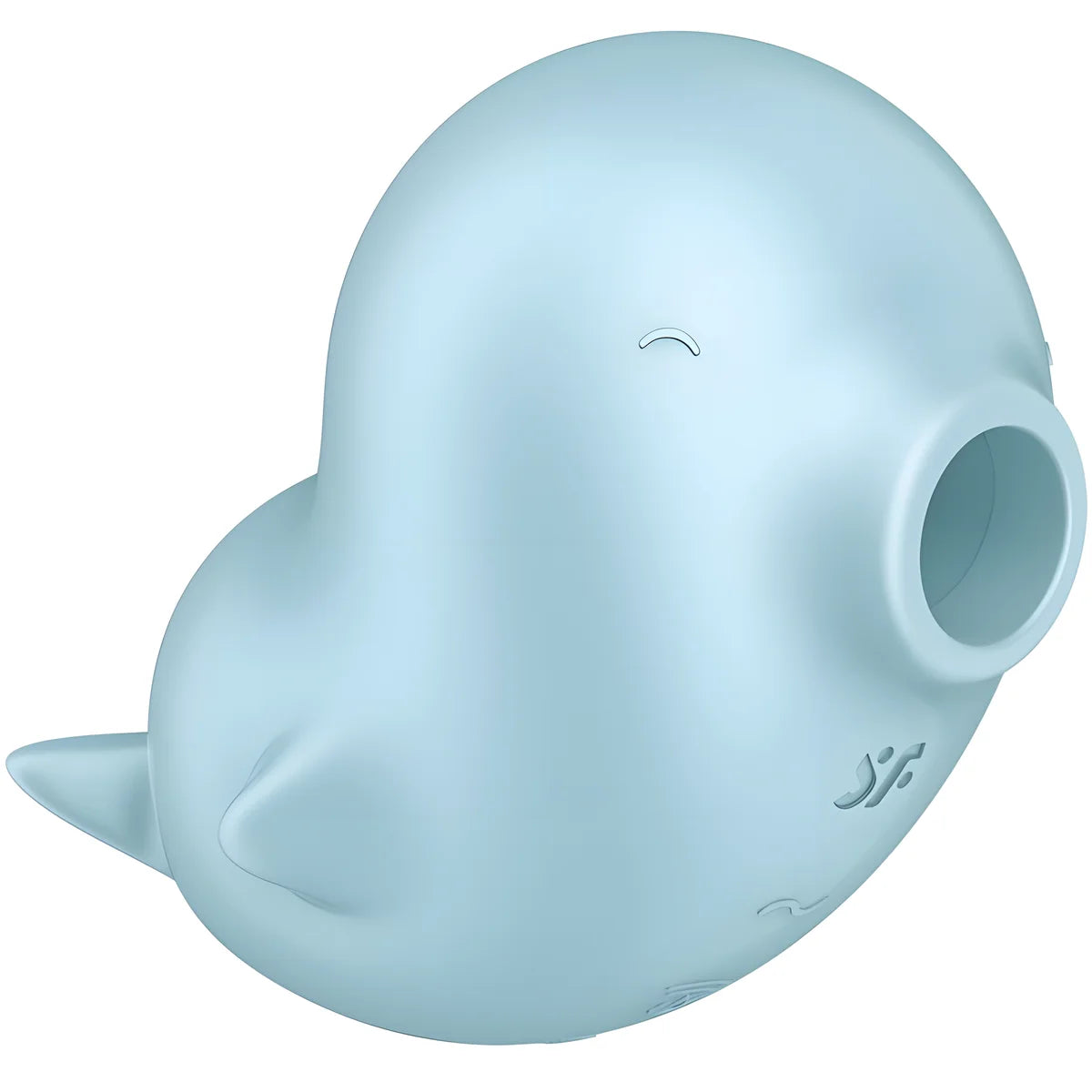 satisfyer sassy seal stimulateur et vibrateur bleu