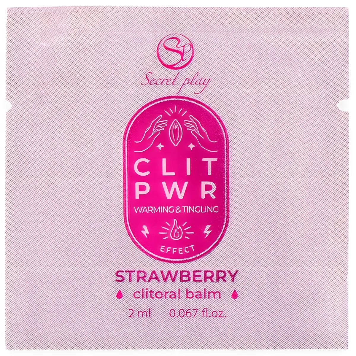 secretplay lubrifiant unidose fraise 2 ml