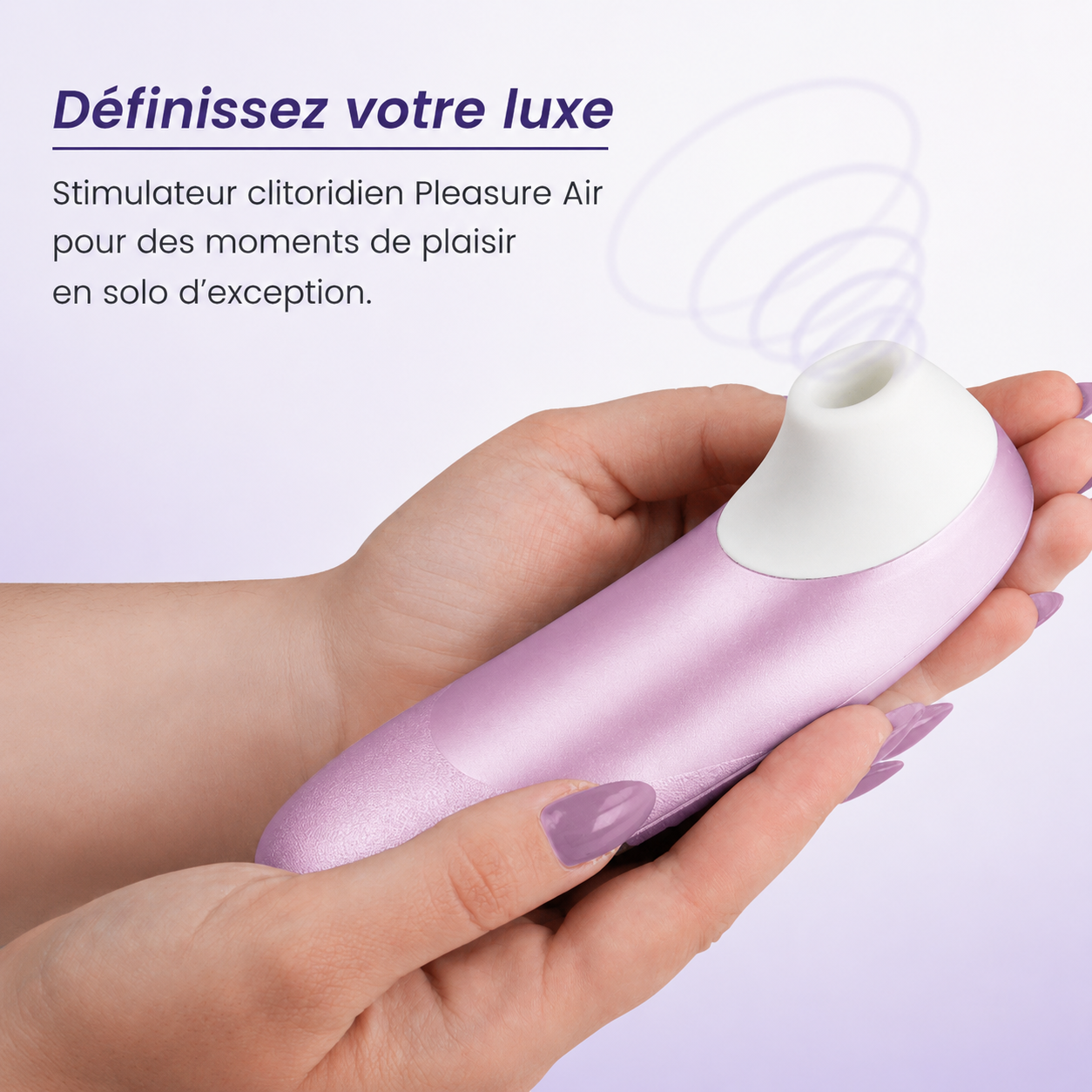 Visuel d’ambiance du coffret premium Womanizer Pro et ROMP Wave Adopt1Toy