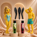 Coffret Douche Coquine Womanizer Wave avec gels bain et douche Shunga cerise et menthe