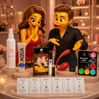 Coffret couple connecté jeu à distance et massage – 6 produits Adopt1Toy