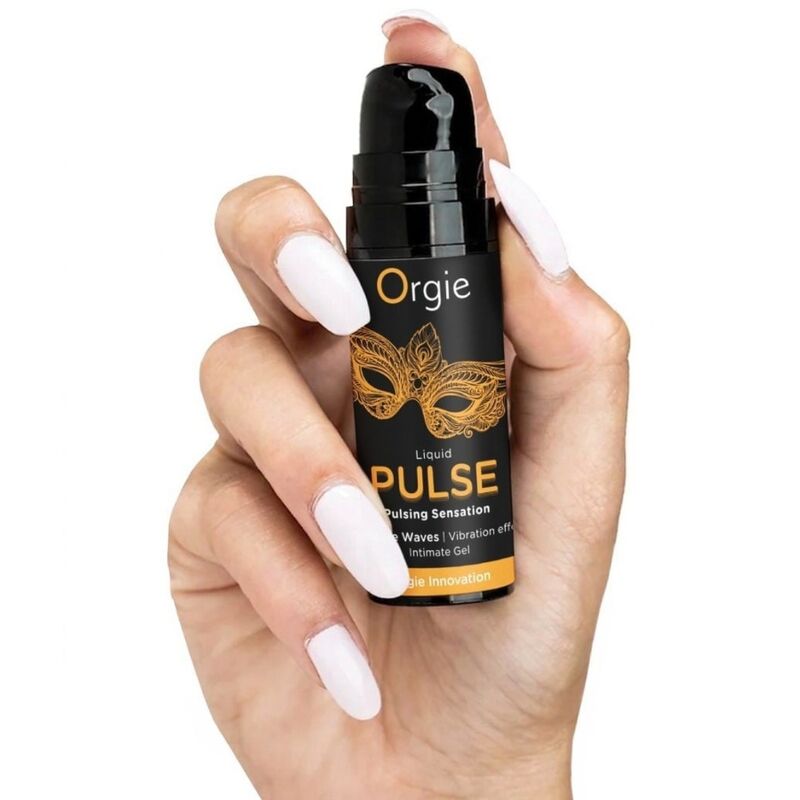 Gel stimulant Orgie Liquid Pulse Kissable 15 ml — vue 3
