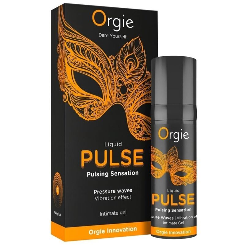 Gel stimulant Orgie Liquid Pulse Kissable 15 ml — vue 5