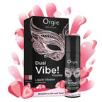Gel stimulant gourmand Orgie Dual Vibe Strawberry Gin Tonic 15 ml — vue 3