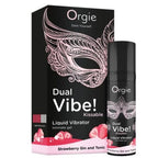 Gel stimulant gourmand Orgie Dual Vibe Strawberry Gin Tonic 15 ml — vue 4