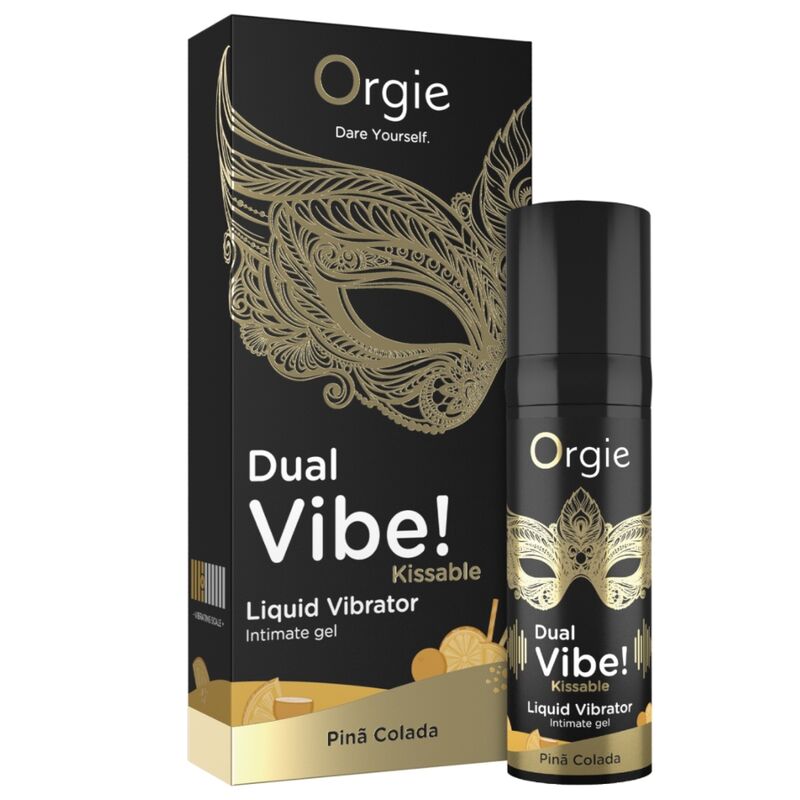 Gel stimulant gourmand Orgie Dual Vibe Piña Colada 15 ml — vue 4