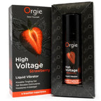 Gel stimulant gourmand Orgie High Voltage Fraise 15 ml — vue 3