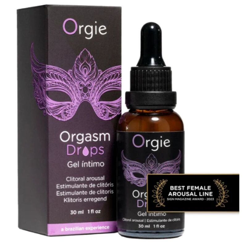 Gouttes stimulantes Orgie Orgasm Drops Original 30 ml — vue 4