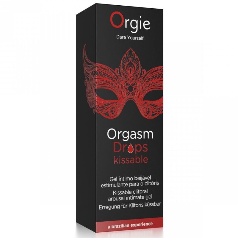Gouttes stimulantes gourmandes Orgie Orgasm Drops Kissable 30 ml — vue 3