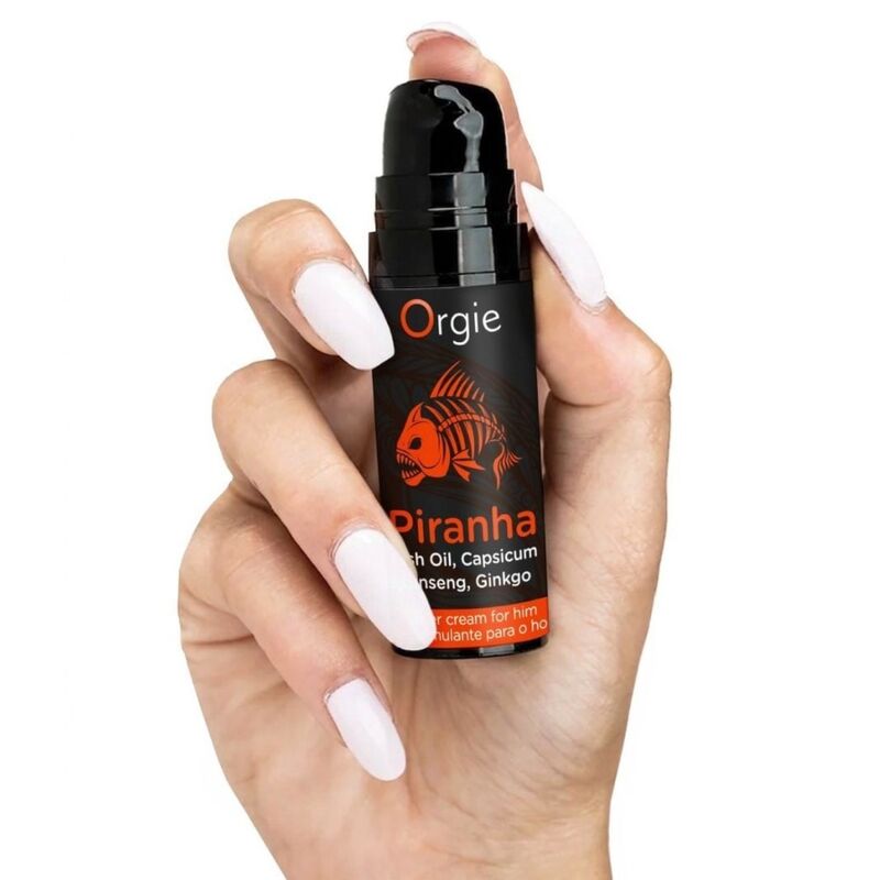 Crème stimulante homme Orgie Piranha 15 ml — vue 2