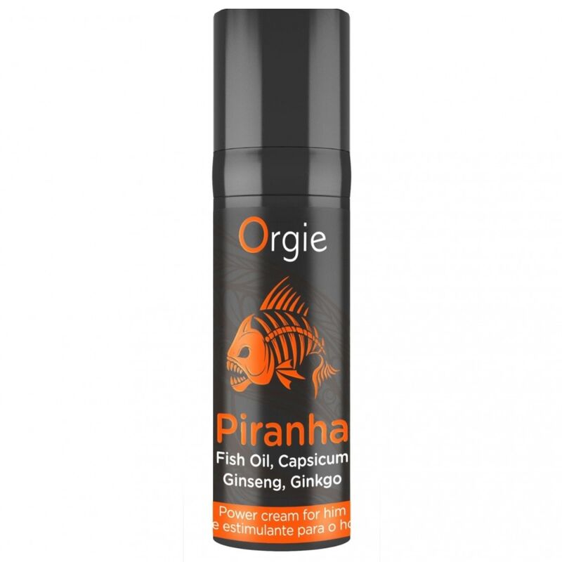 Crème stimulante homme Orgie Piranha 15 ml — vue 3