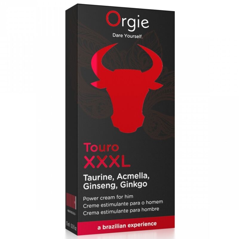 Crème stimulante homme Orgie Touro XXXL Power Cream 15 ml — vue 3