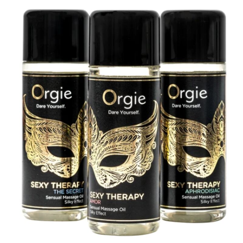 Coffret de massage Orgie Sexy Therapy Découverte 3 × 30 ml — vue 2