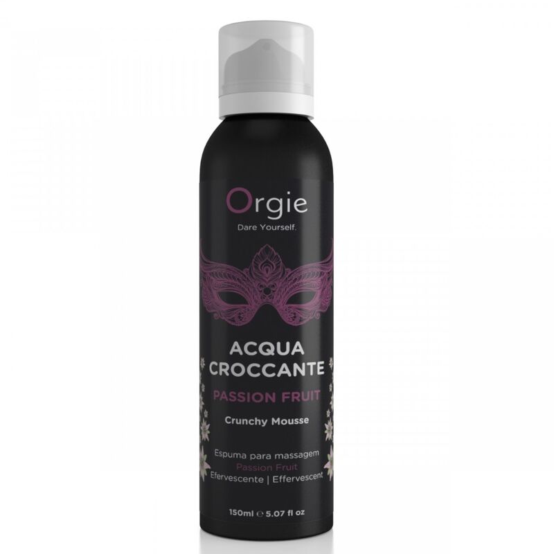 Mousse de massage crépitante Orgie Acqua Croccante Fruit de la passion 150 ml — vue 2