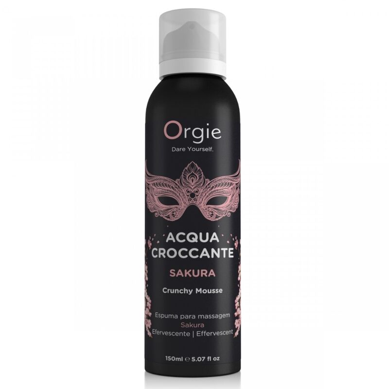 Mousse de massage crépitante Orgie Acqua Croccante Sakura 150 ml — vue 2