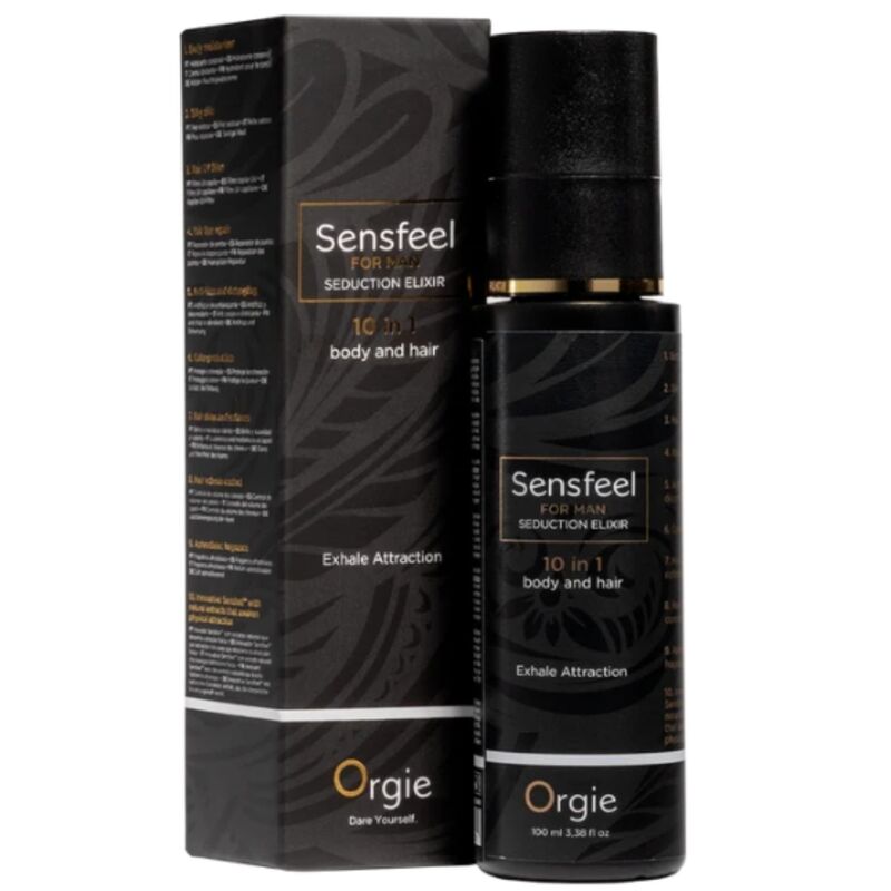 Élixir corps et cheveux Orgie Sensfeel Homme Élixir 100 ml — vue 4