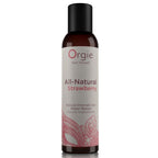 Lubrifiant gourmand fraise Orgie All Natural Strawberry 150 ml — vue 2