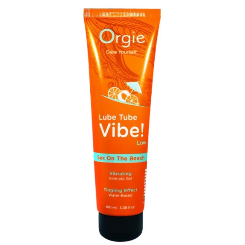 Lubrifiant gourmand stimulant Orgie Lube Tube Vibe Sex on the Beach 100 ml — vue 2